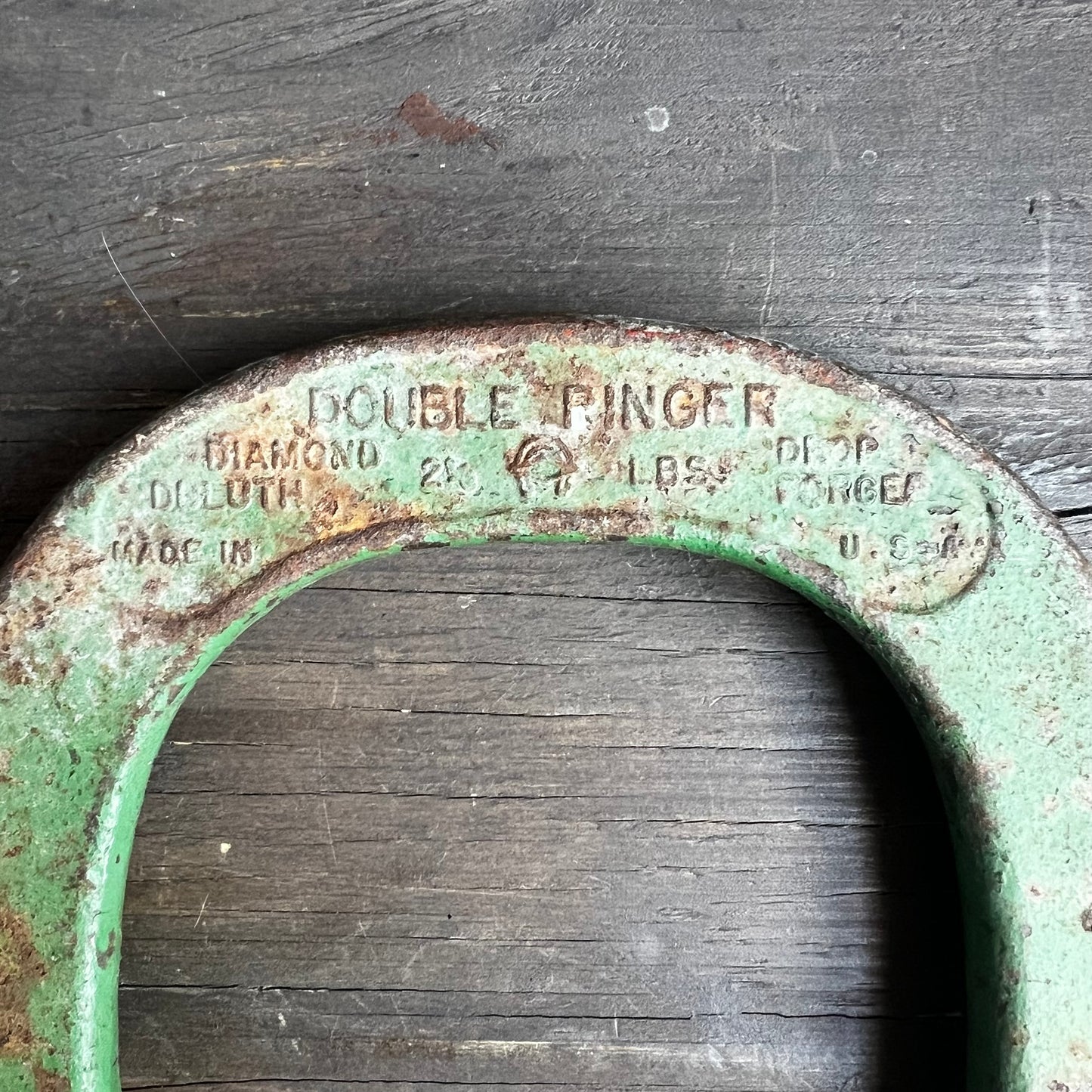 Vintage Double Ringer Horseshoe