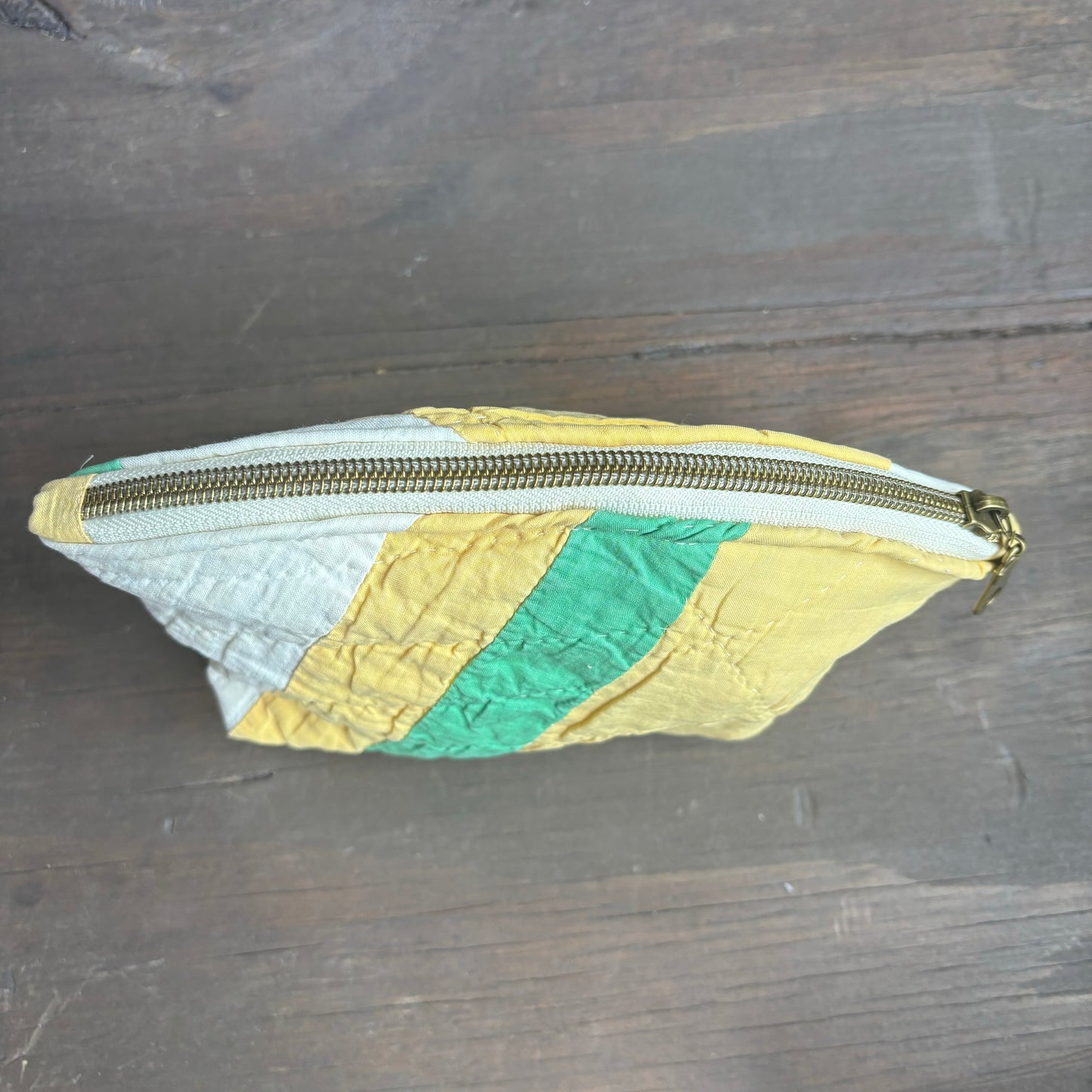 Vintage Quilt Small Toiletries Bag