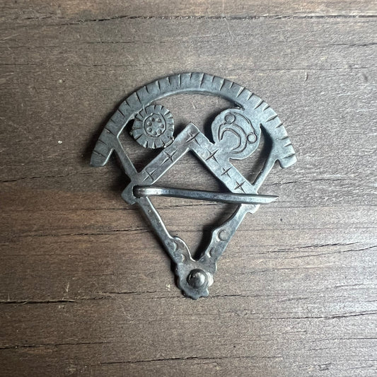 Vintage Handcrafted Caliper Tool Pin
