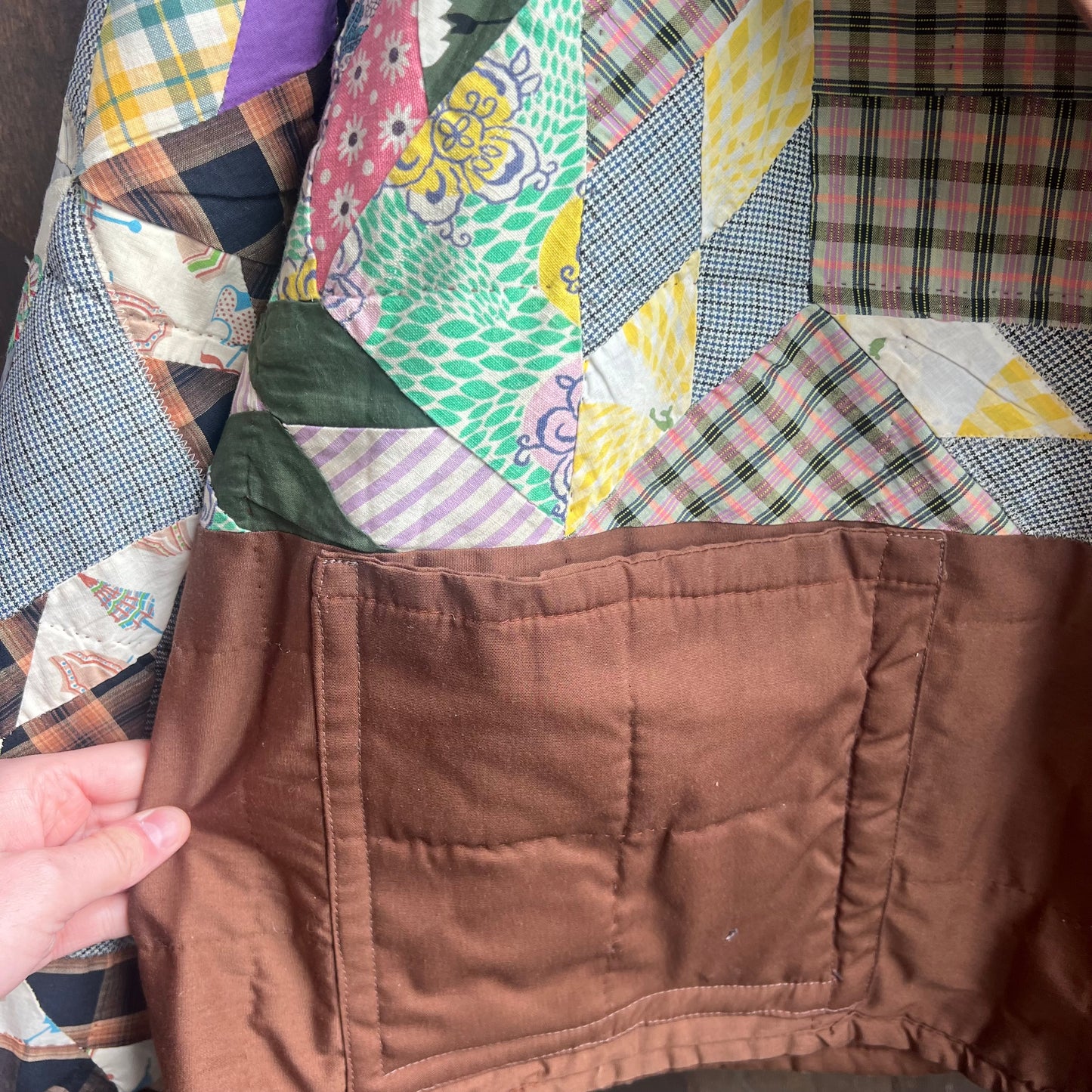 Vintage Quilted Warm Coat