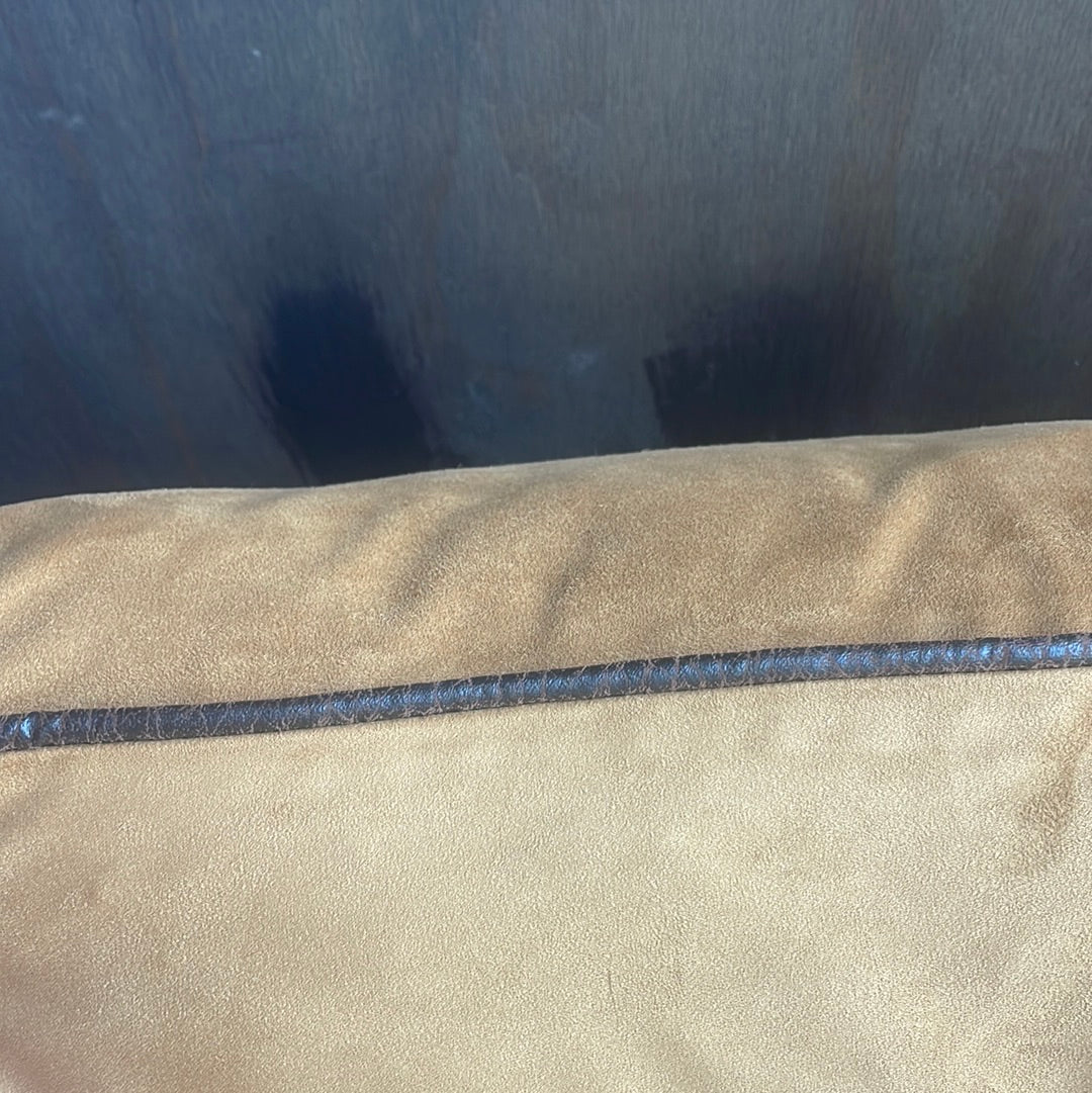 Set of Two Faux Hide Pillowcases