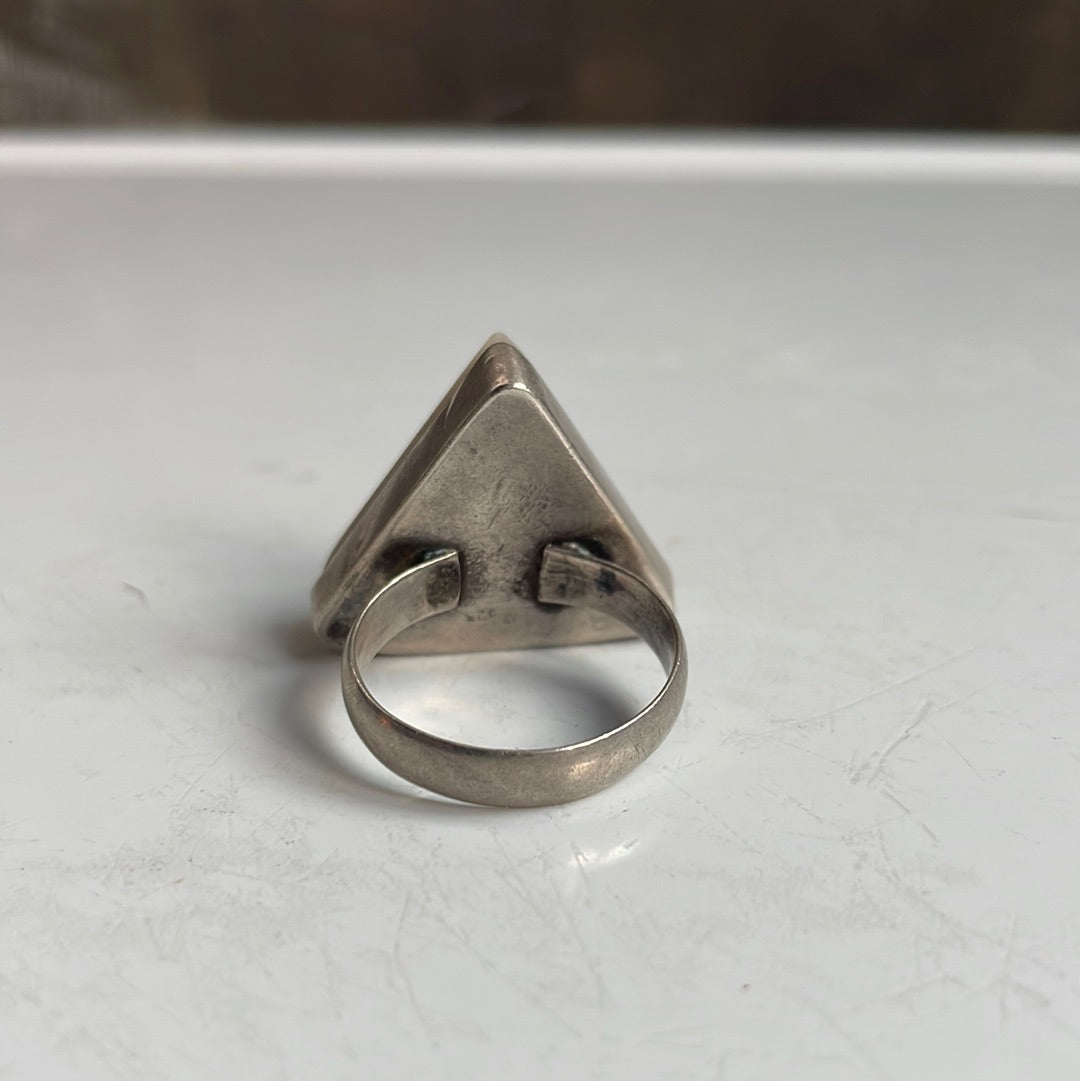 Triangle Antler Bone Ring