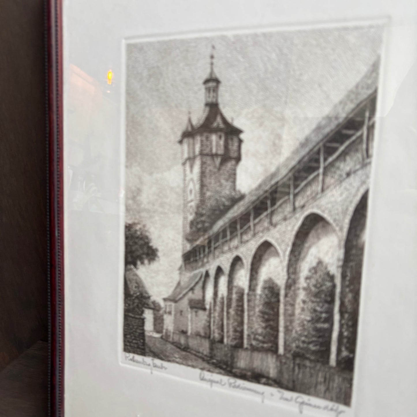 Rothenberg Tuber Signed Etching