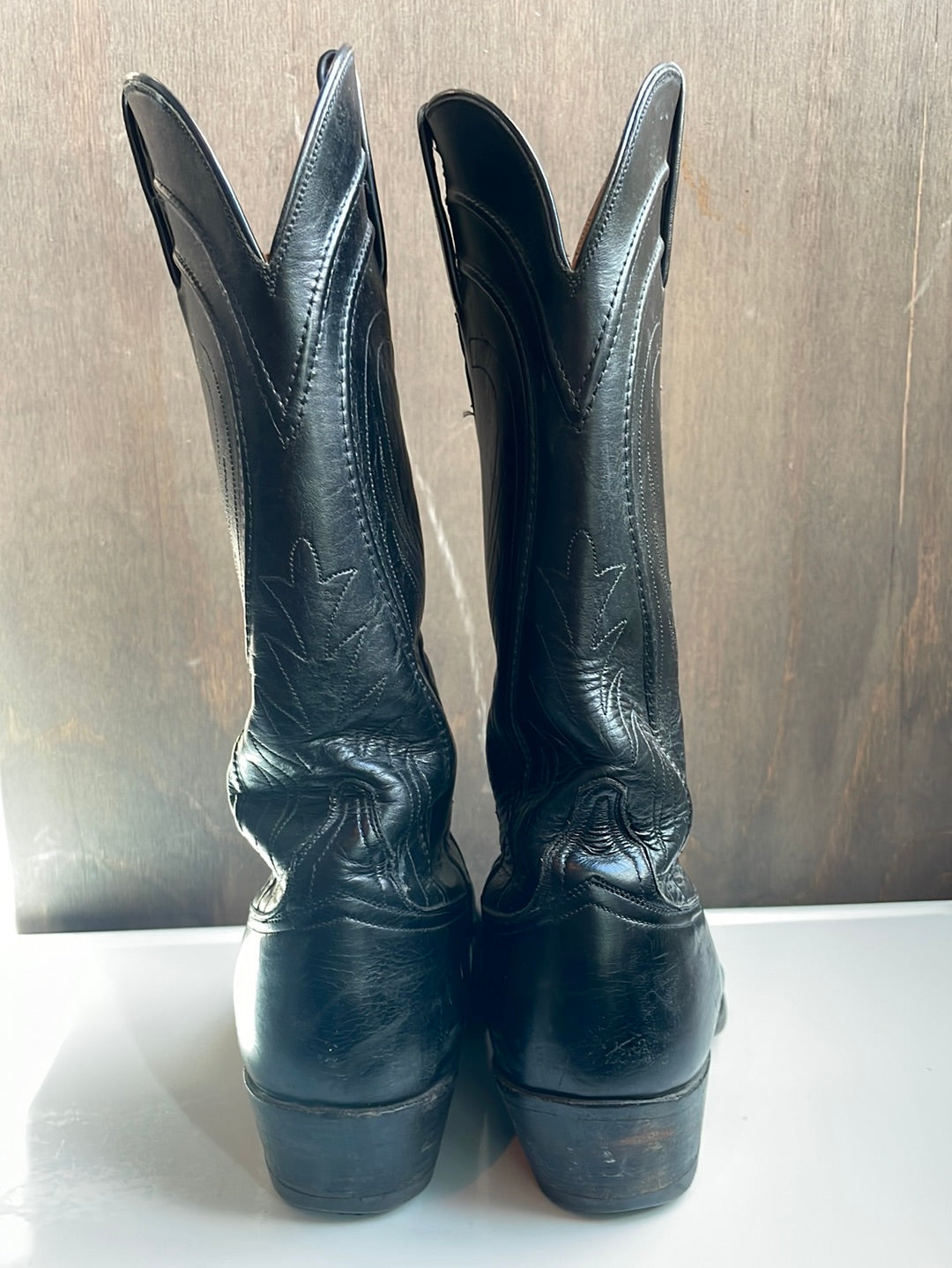 Lucchese Black Western Boots