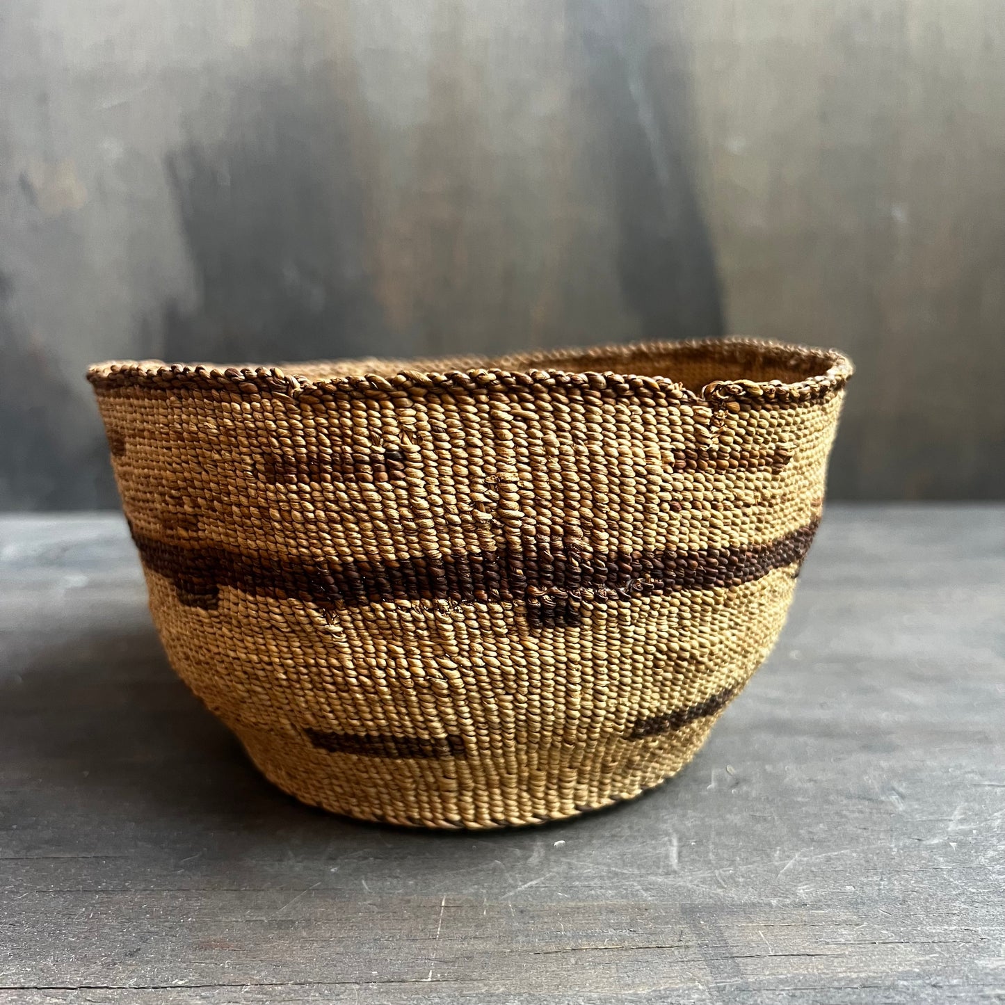 Small Vintage Woven Basket