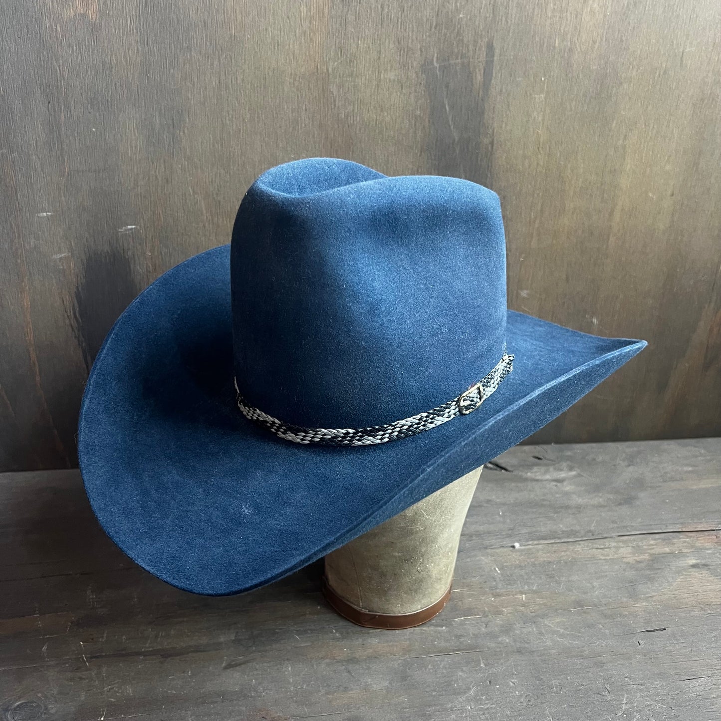 Dark Blue Stetson Hat