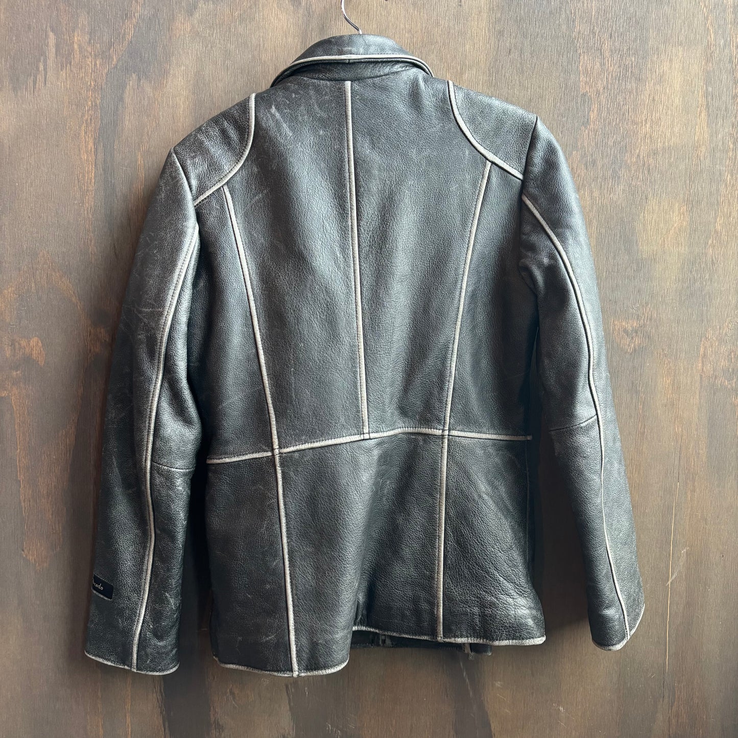 Hard Rock Cafe Black Leather Jacket