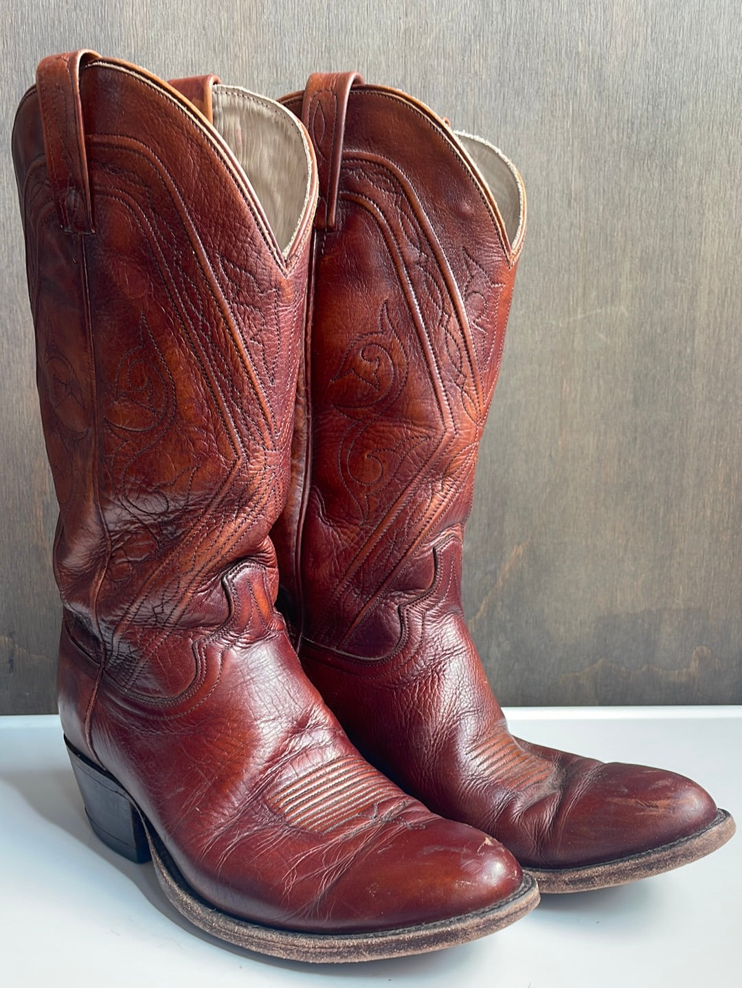 Dan Post Brown Leather Boots