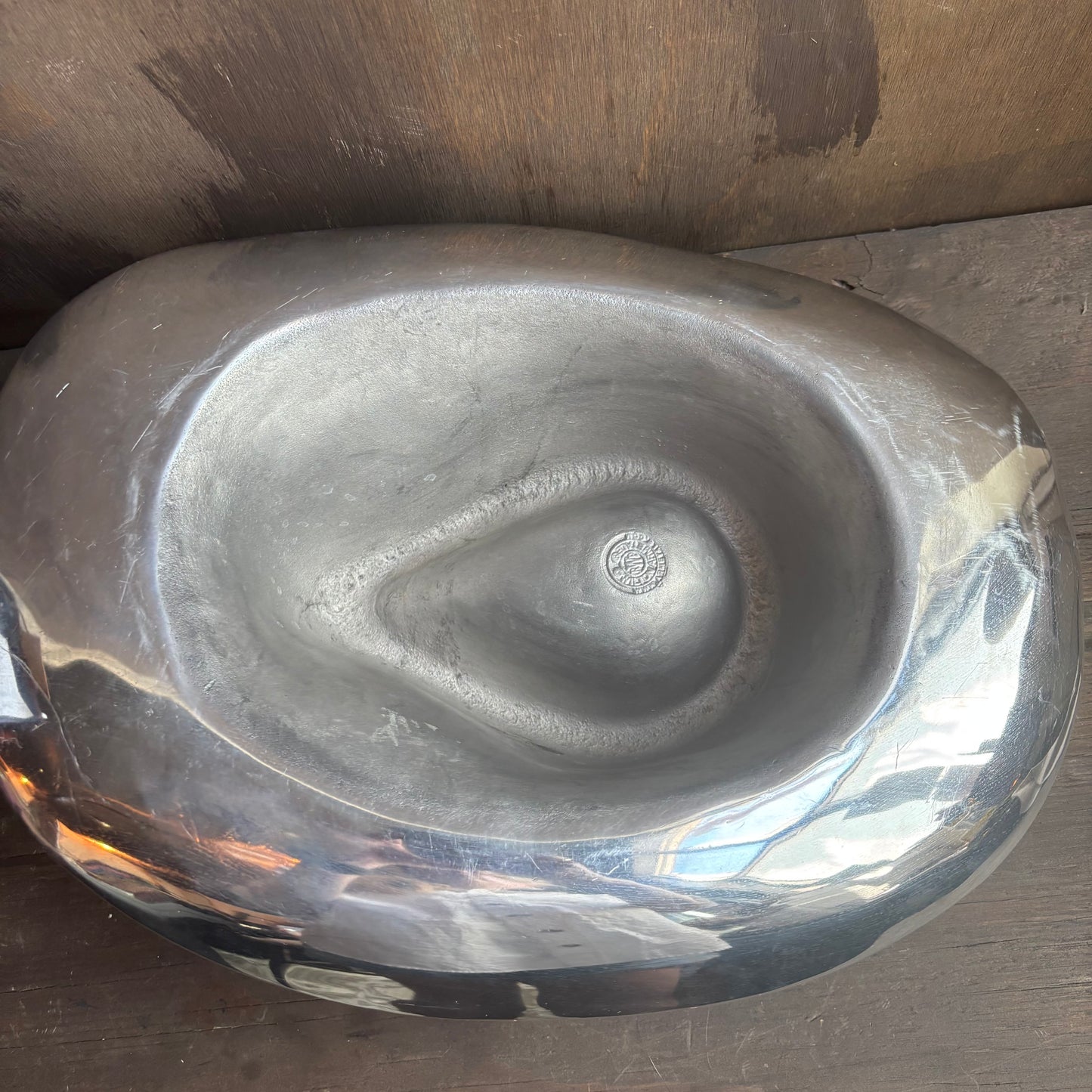Pewter Chips and Dip Cowboy Hat