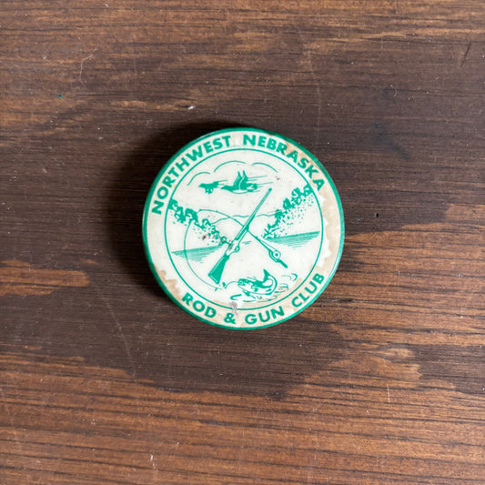 Vintage NW Nebraska Rod and Gun Club Pin