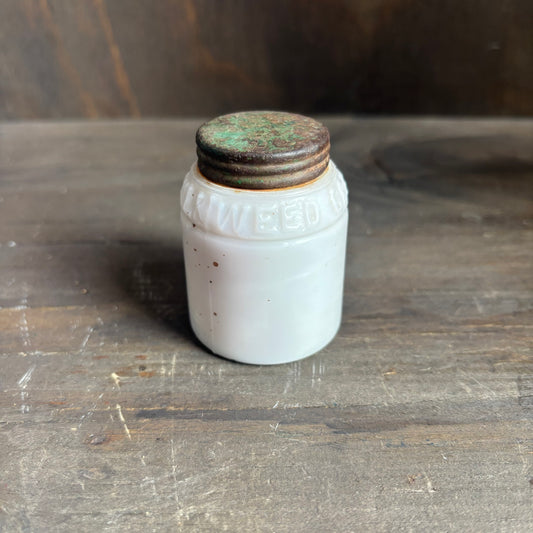 Vintage Milkweed Cream in Grams Mini-Bottle