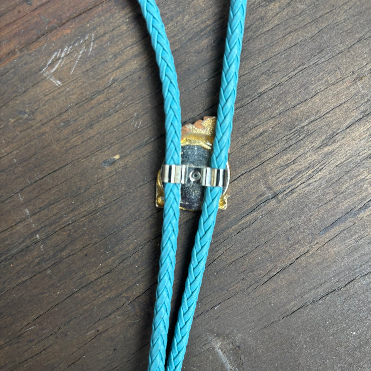 Leadville Bolo on Light Blue Tie