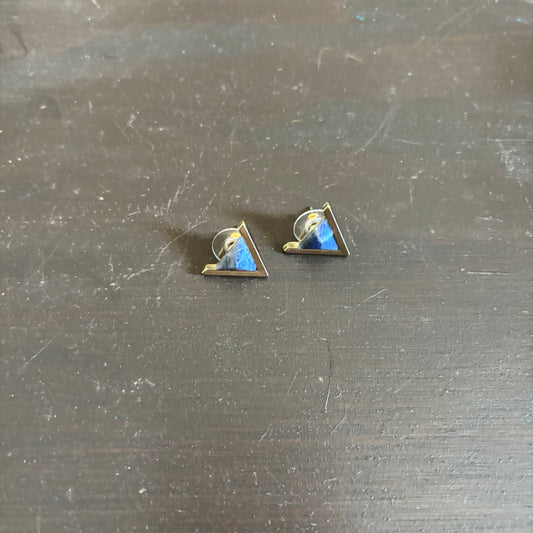 Triangle Stud Earrings