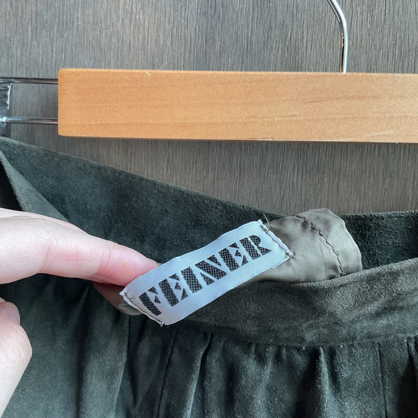 Feiner Dark Green Maxi Skirt