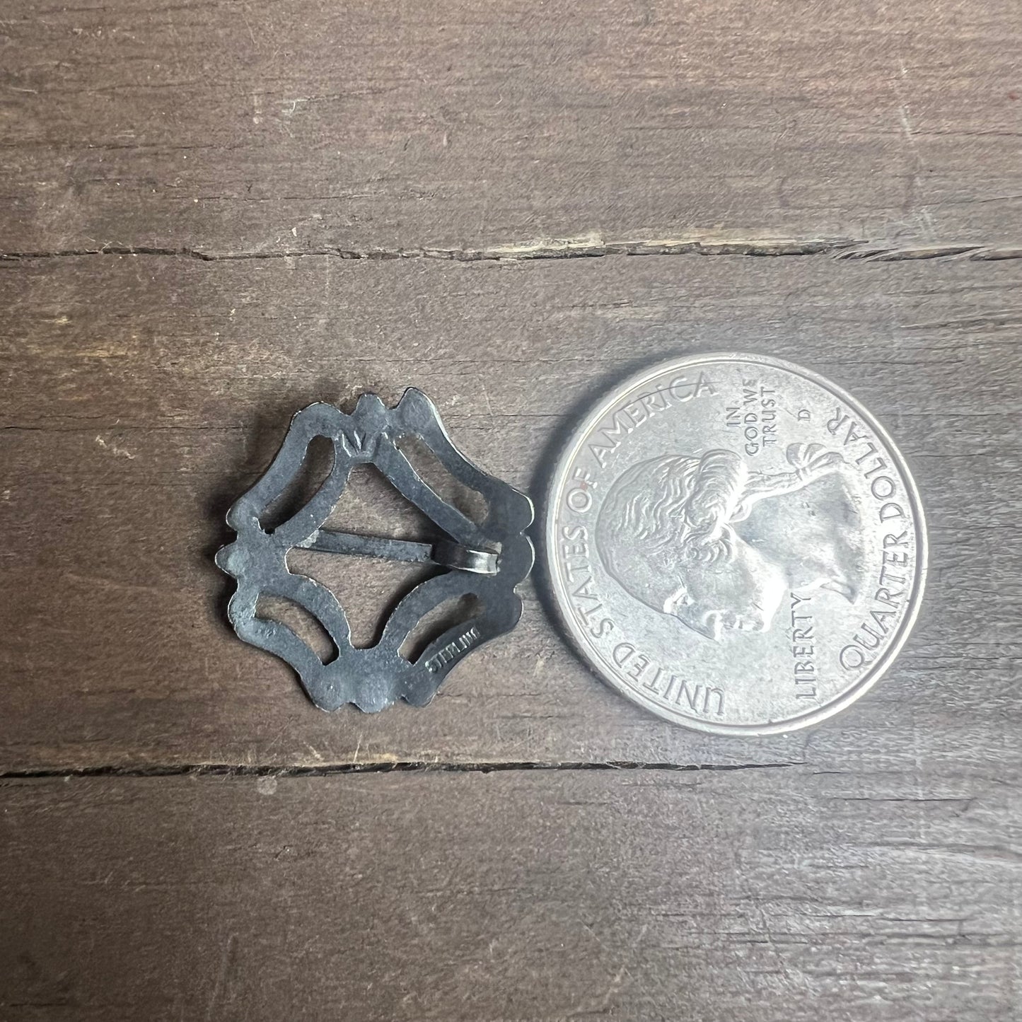 Sterling Silver Vintage Pin