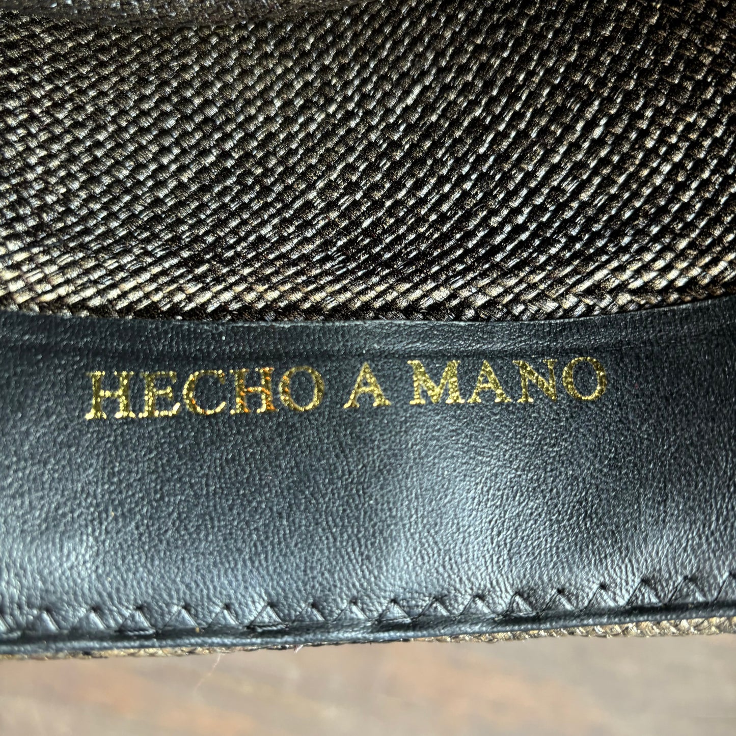 Custom Black Panama Hat (RTD)