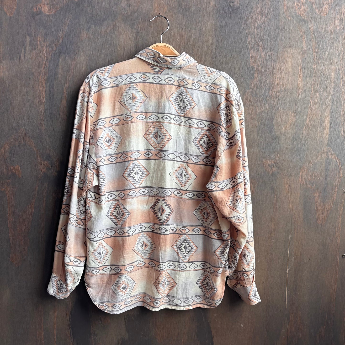 Southwestern Flannel Button Up