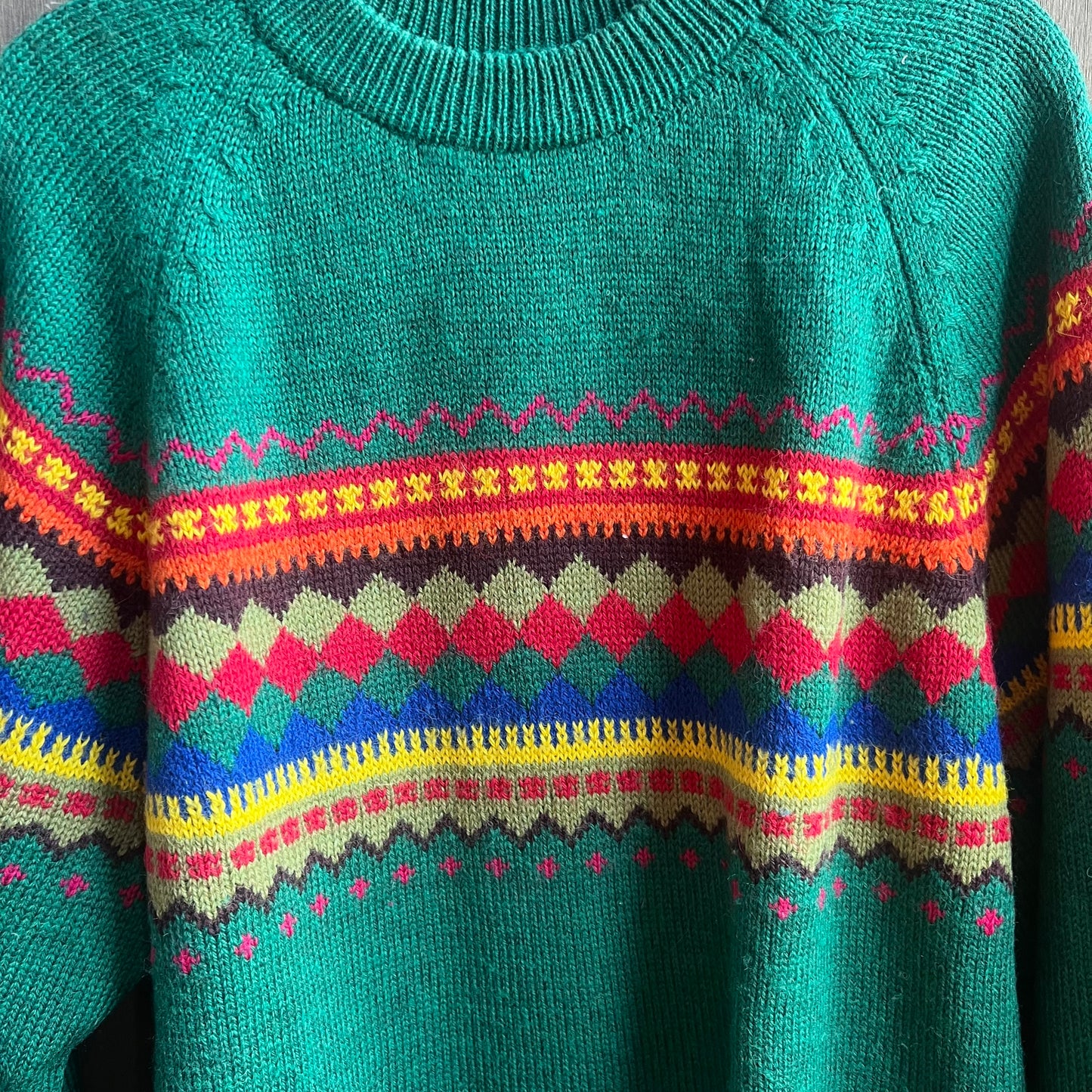 Vintage Green Sweater