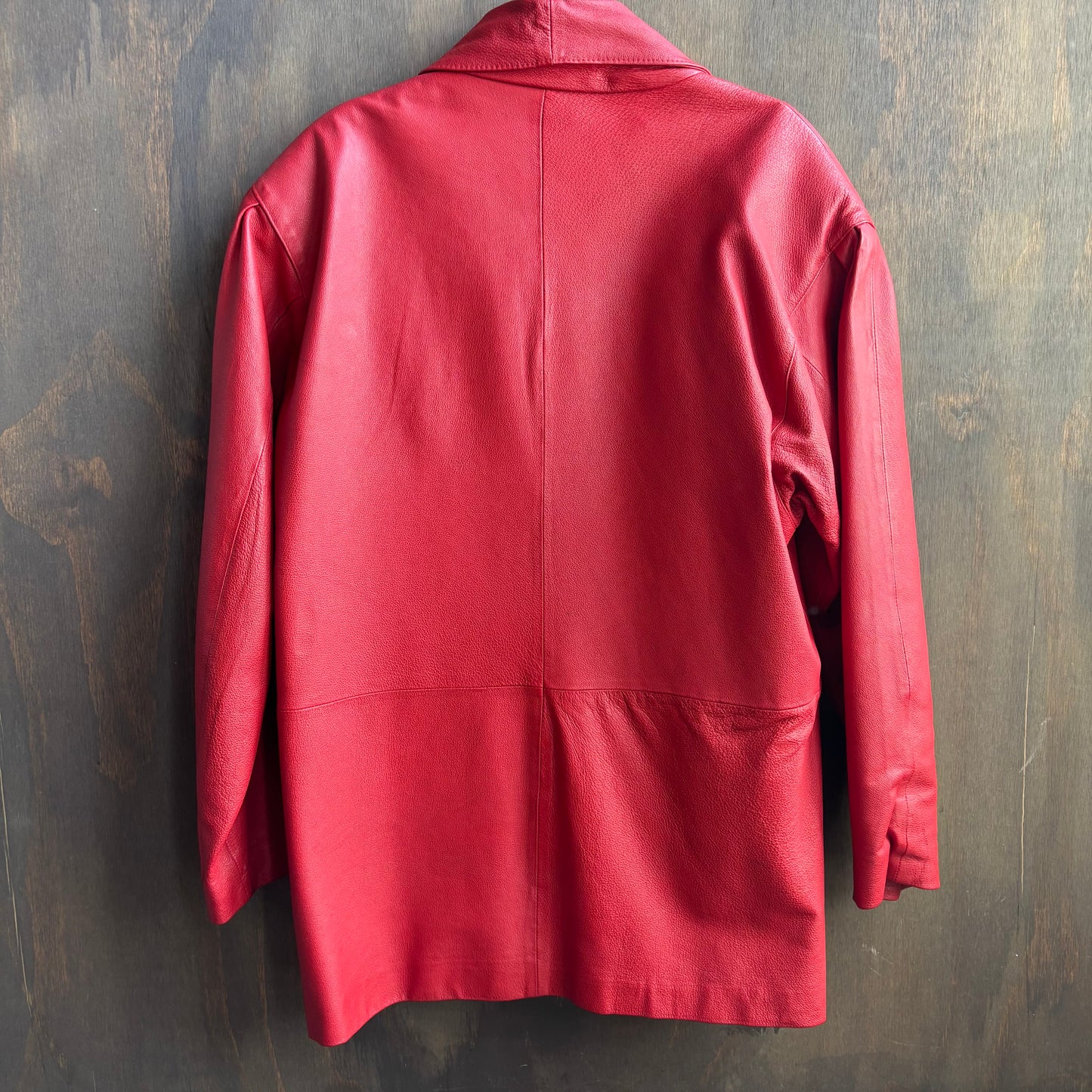 Vintage Fingerhut Red Leather Set