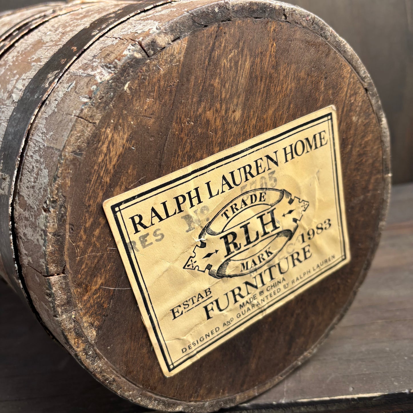 Ralph Lauren Home Rustic Bucket