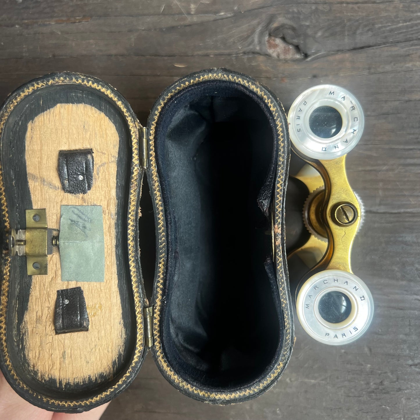 Vintage Binoculars with Carrying Case