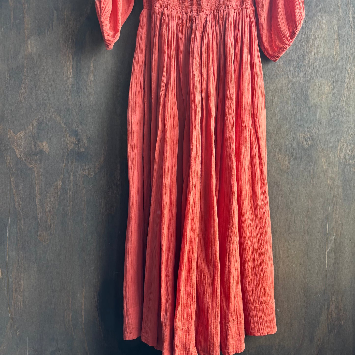 Free People Orange Boho Dress