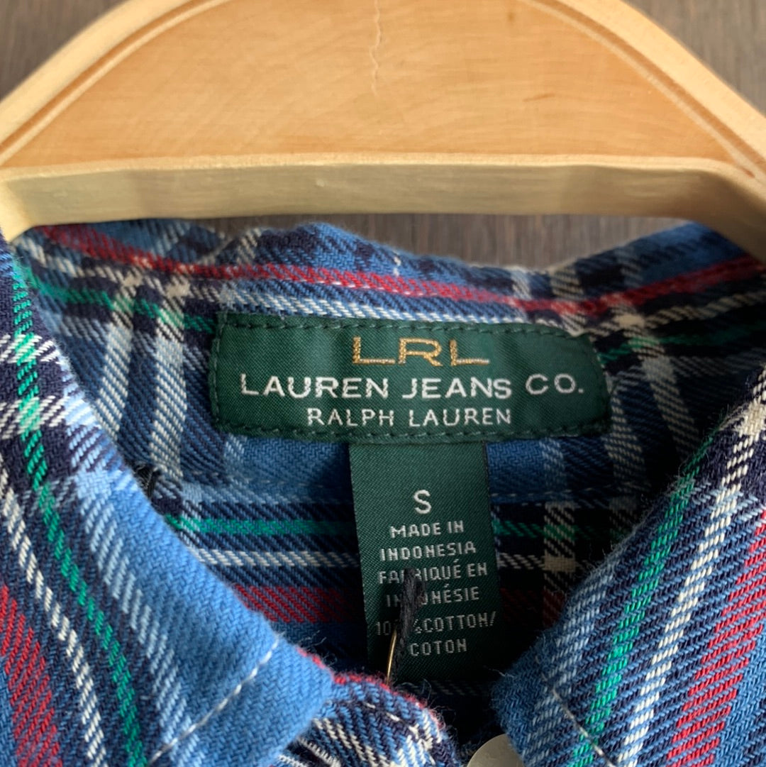 Ralph Lauren Polo plaid flannel button up