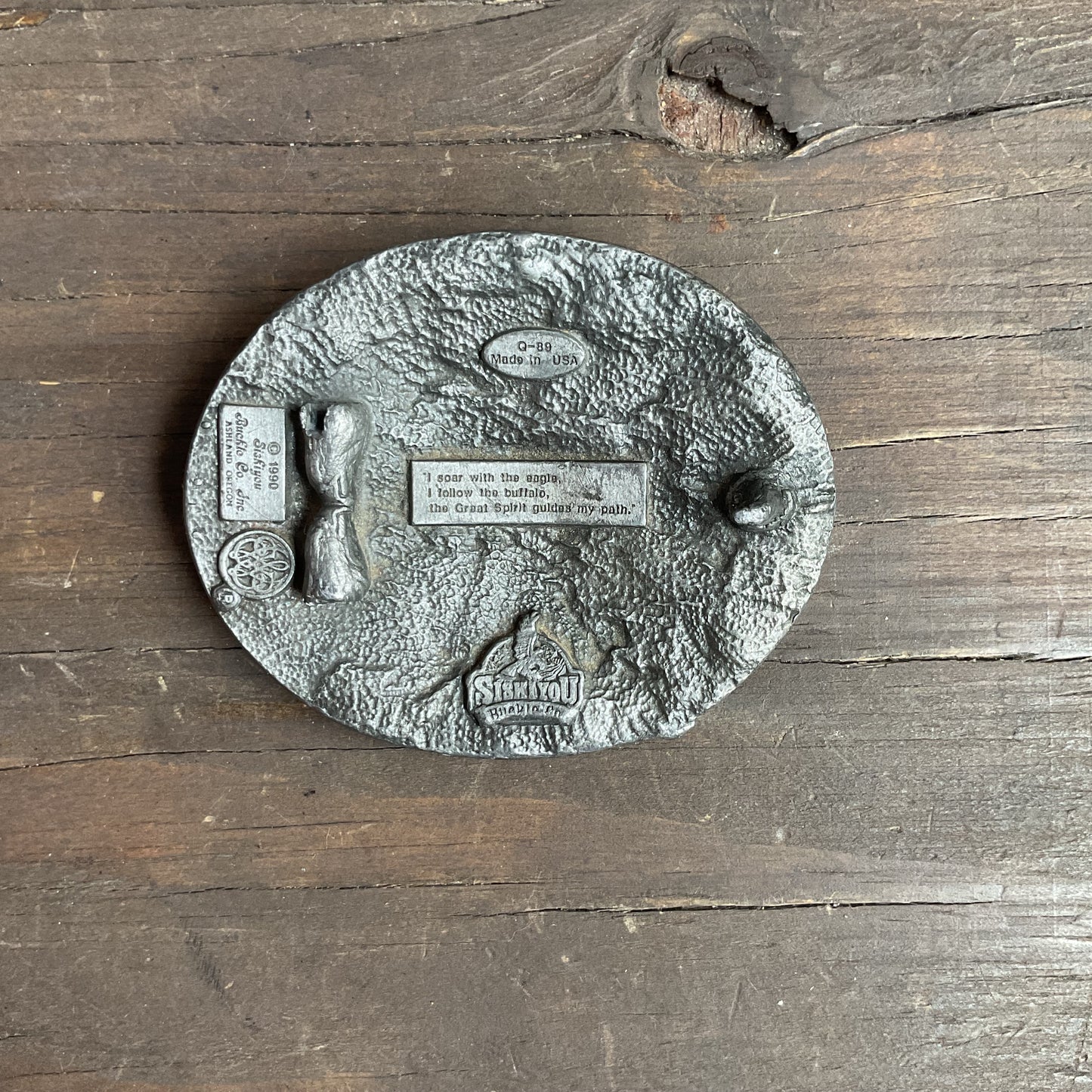 Siskiyou Eagle Belt Buckle