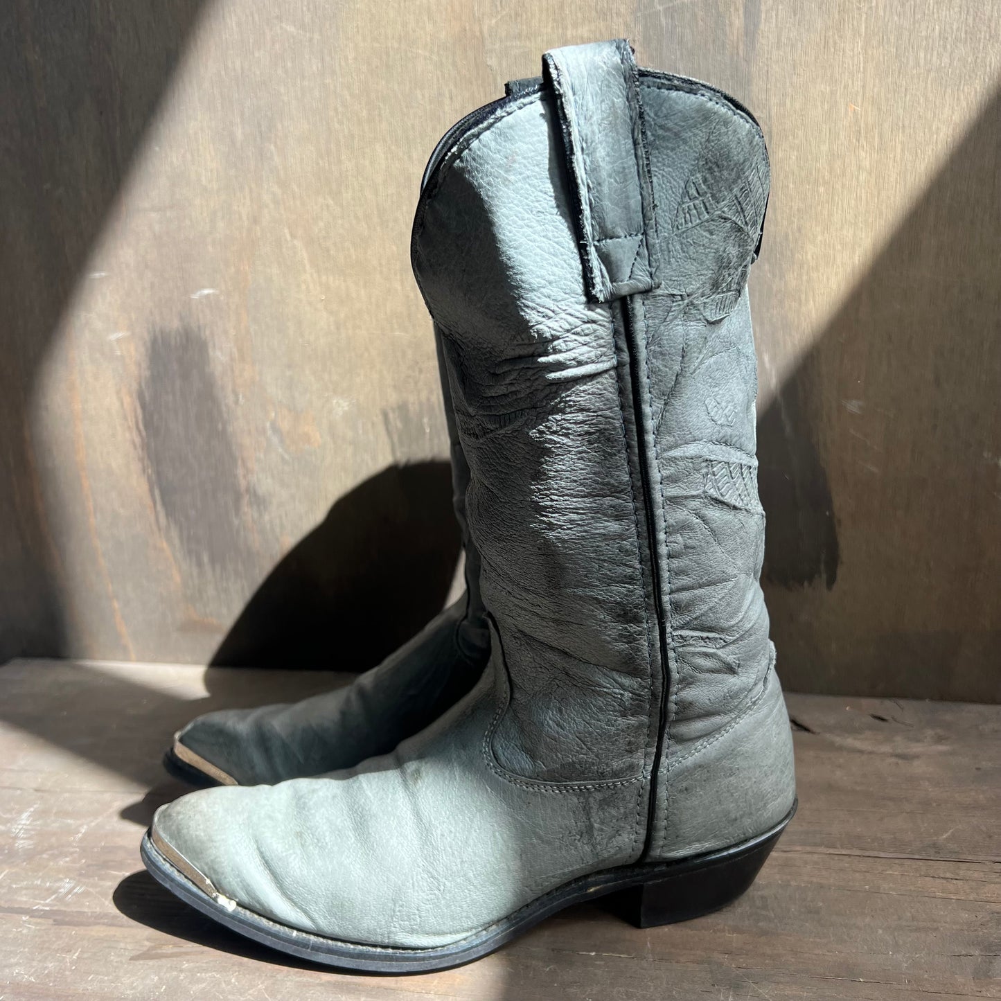Capezio Blue-Grey Cowgirl Boots