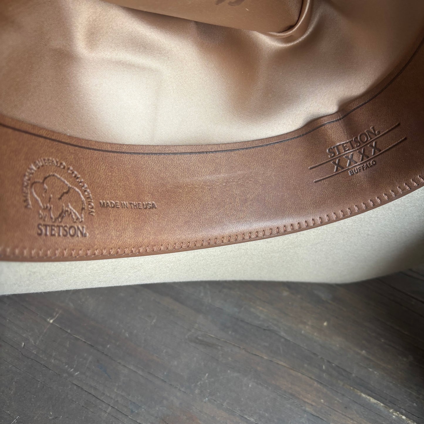 Stetson 4X Buffalo Beige Hat