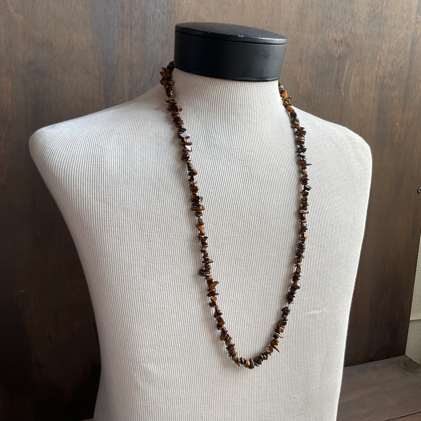 Tiger's Eye Bead Necklace