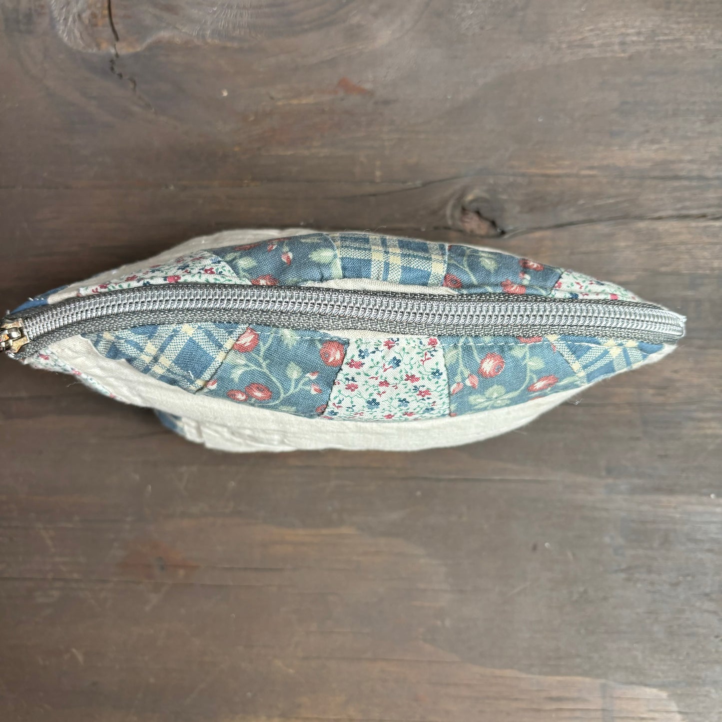 Vintage Quilt Small Toiletries Bag