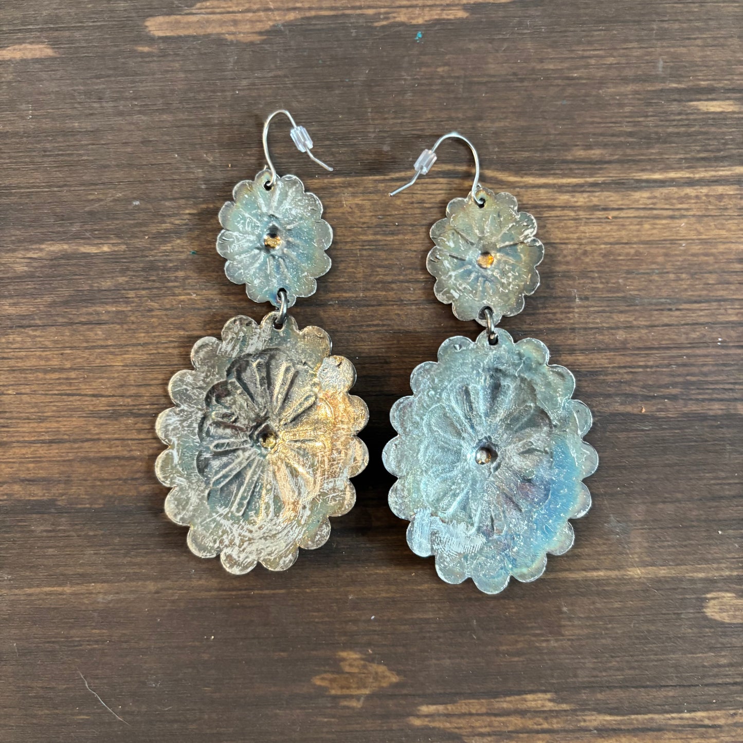 Concho Dangle Earrings