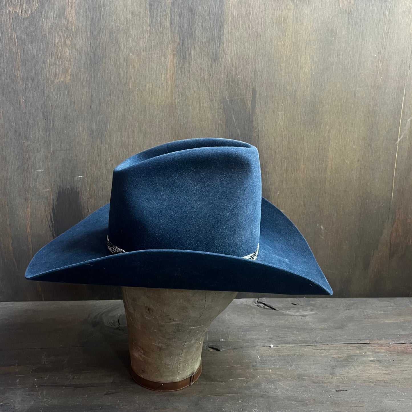 Dark Blue Stetson Hat
