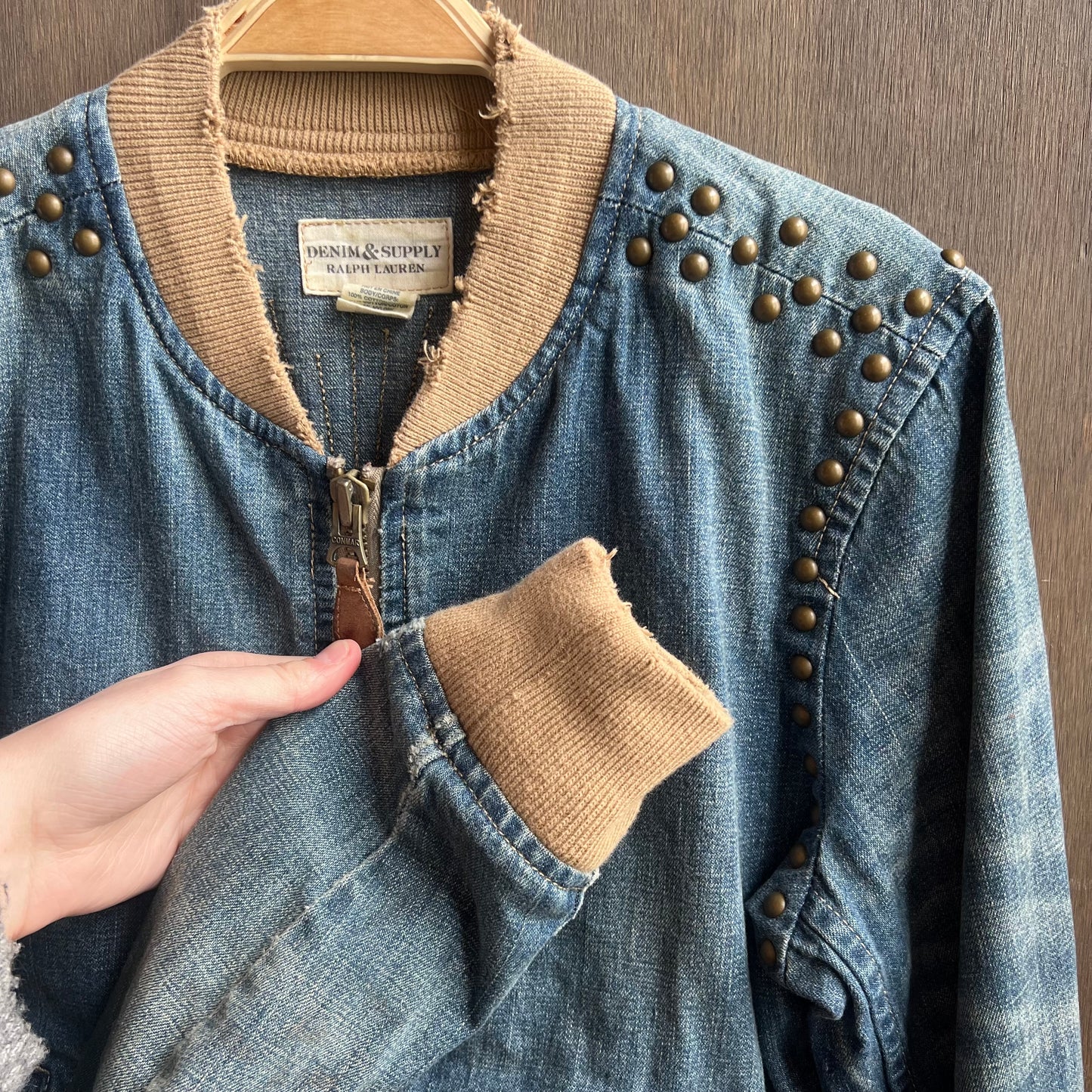 Ralph Lauren Denim and Supply Studded Jacket