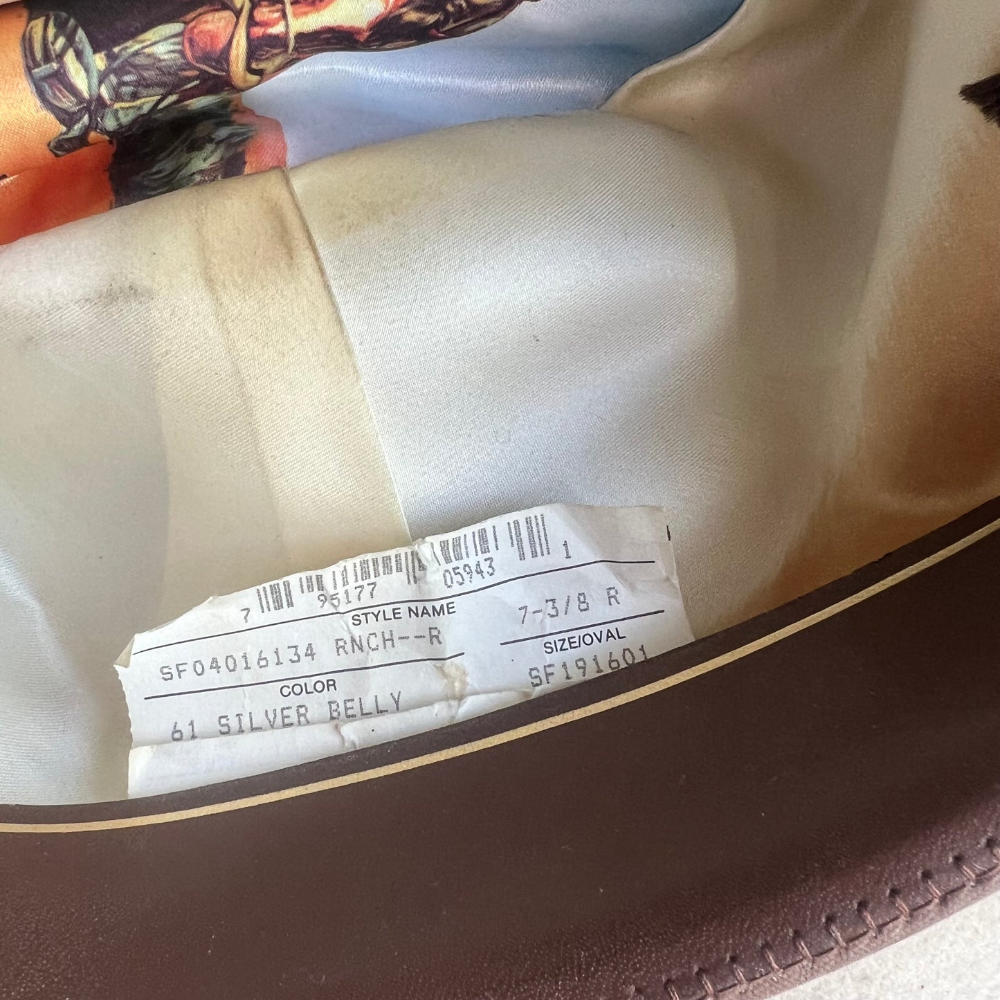 Vintage Stetson 4x Beaver Beige Hat