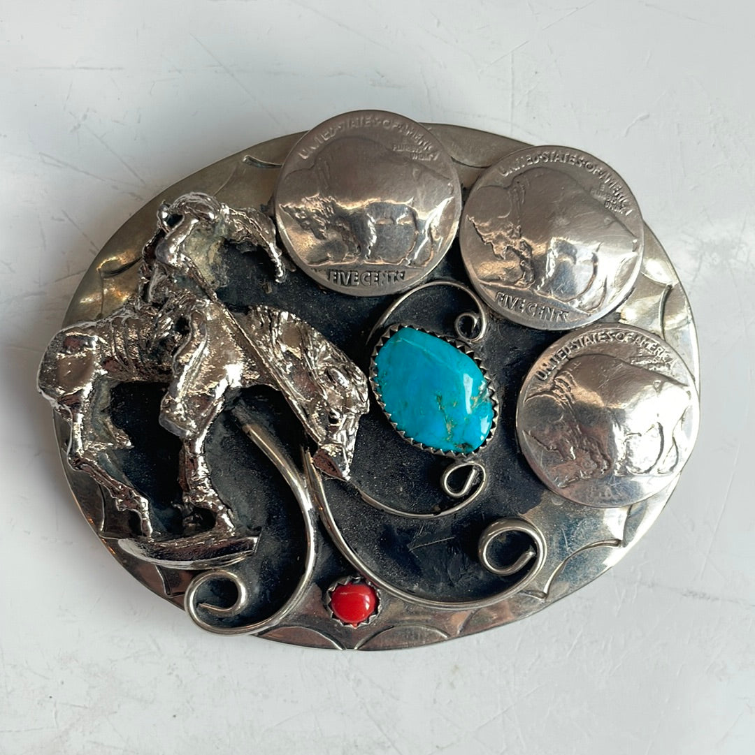 Buffalo Nickel Belt Buckle