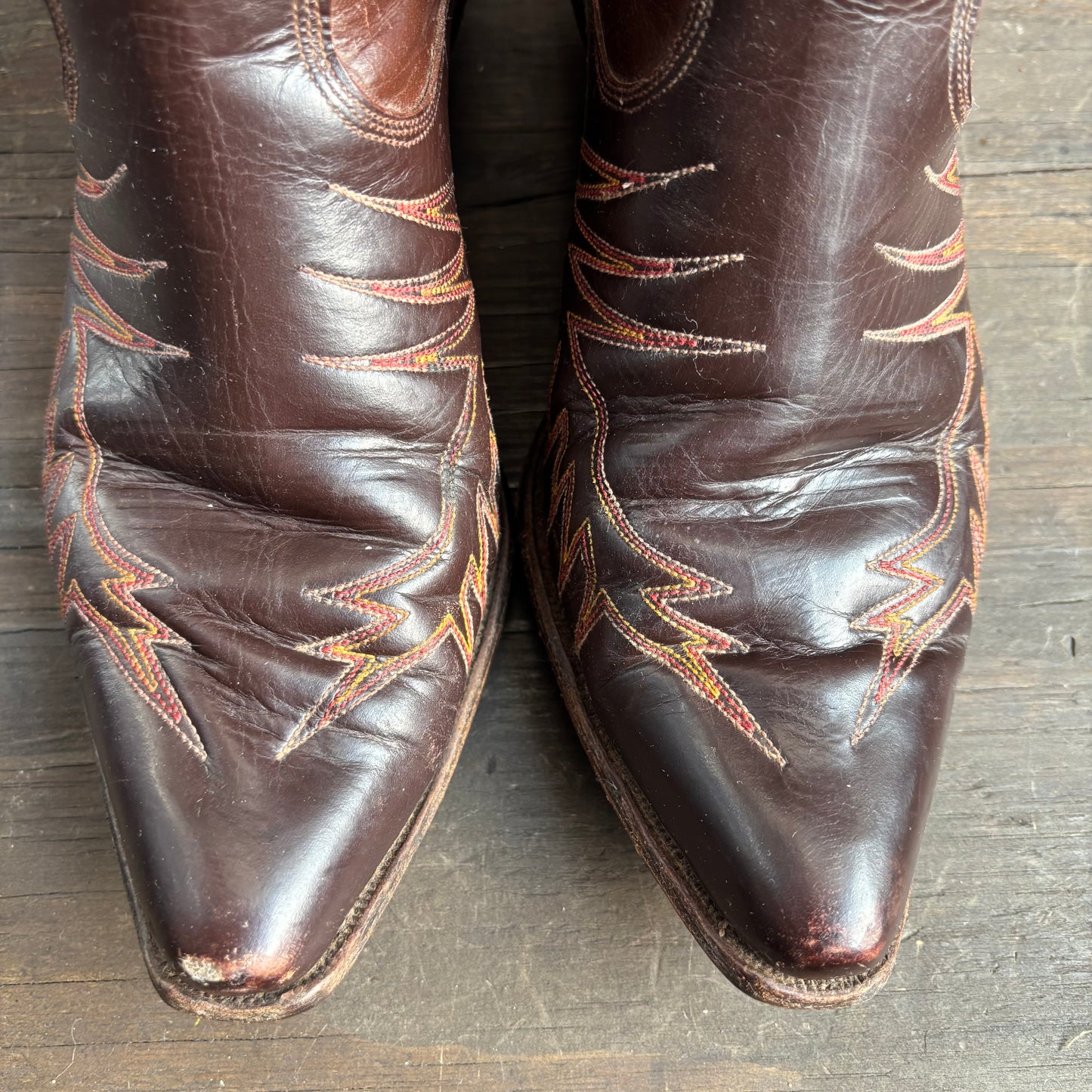 Acme 1960's Brown Roper Boots