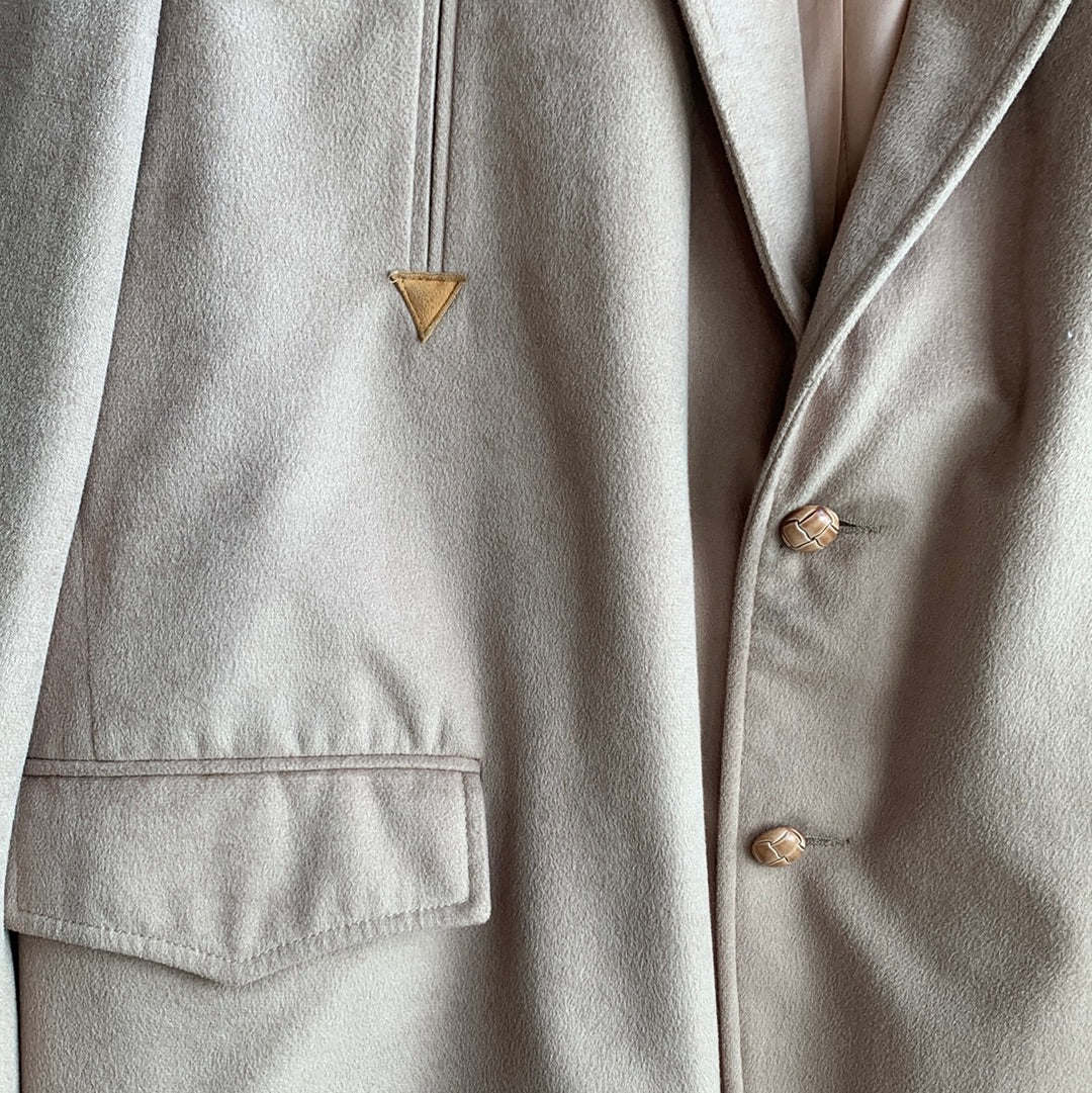 Vintage beige Western blazer