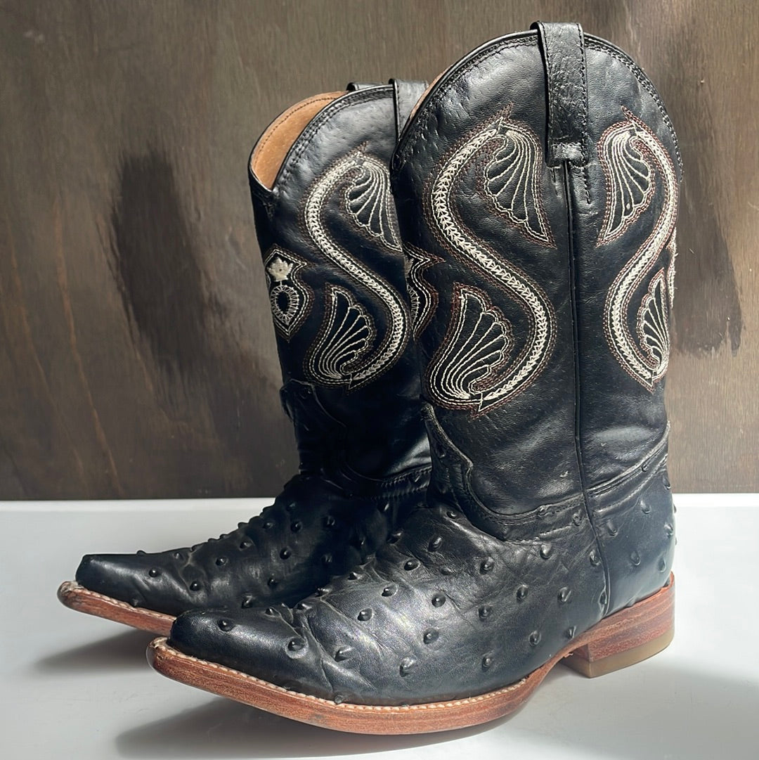 Kids Montenegro Ostrich Boots