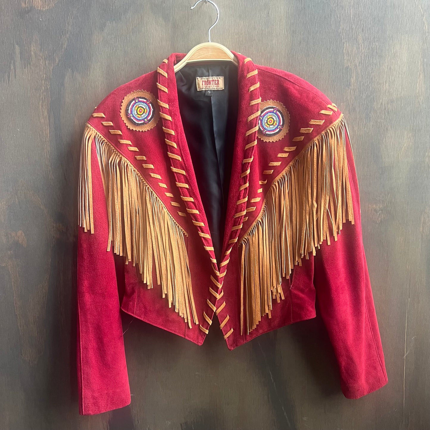 Frontier Collection Red Leather Set
