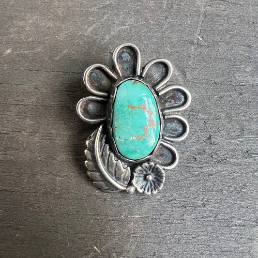 Sterling Silver and Turquoise Pendant
