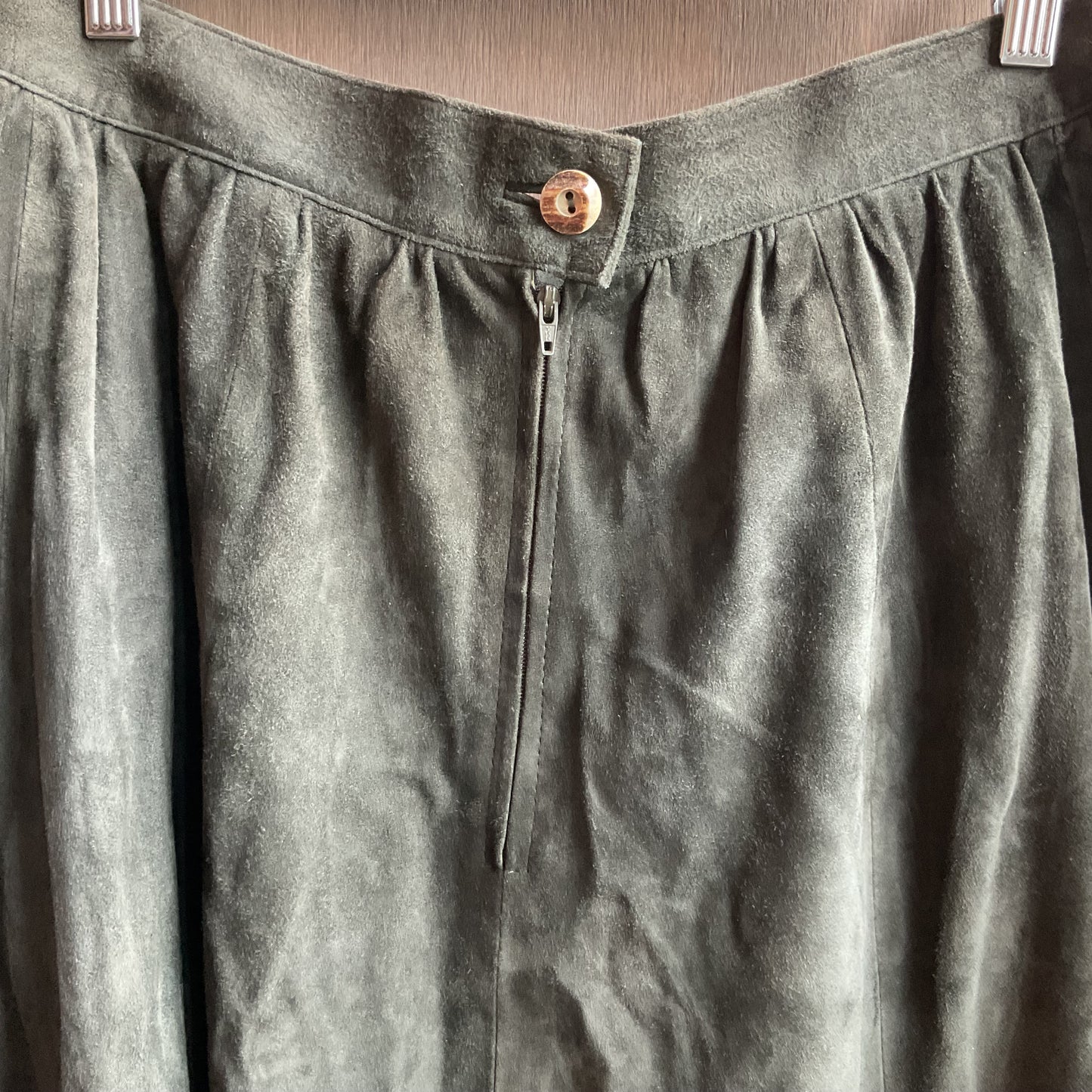 Feiner Dark Green Maxi Skirt