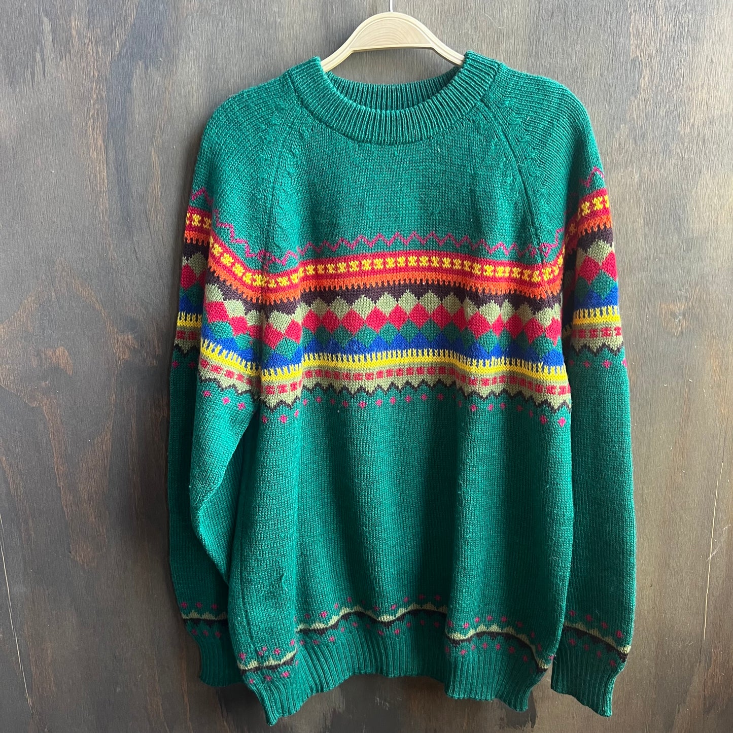 Vintage Green Sweater