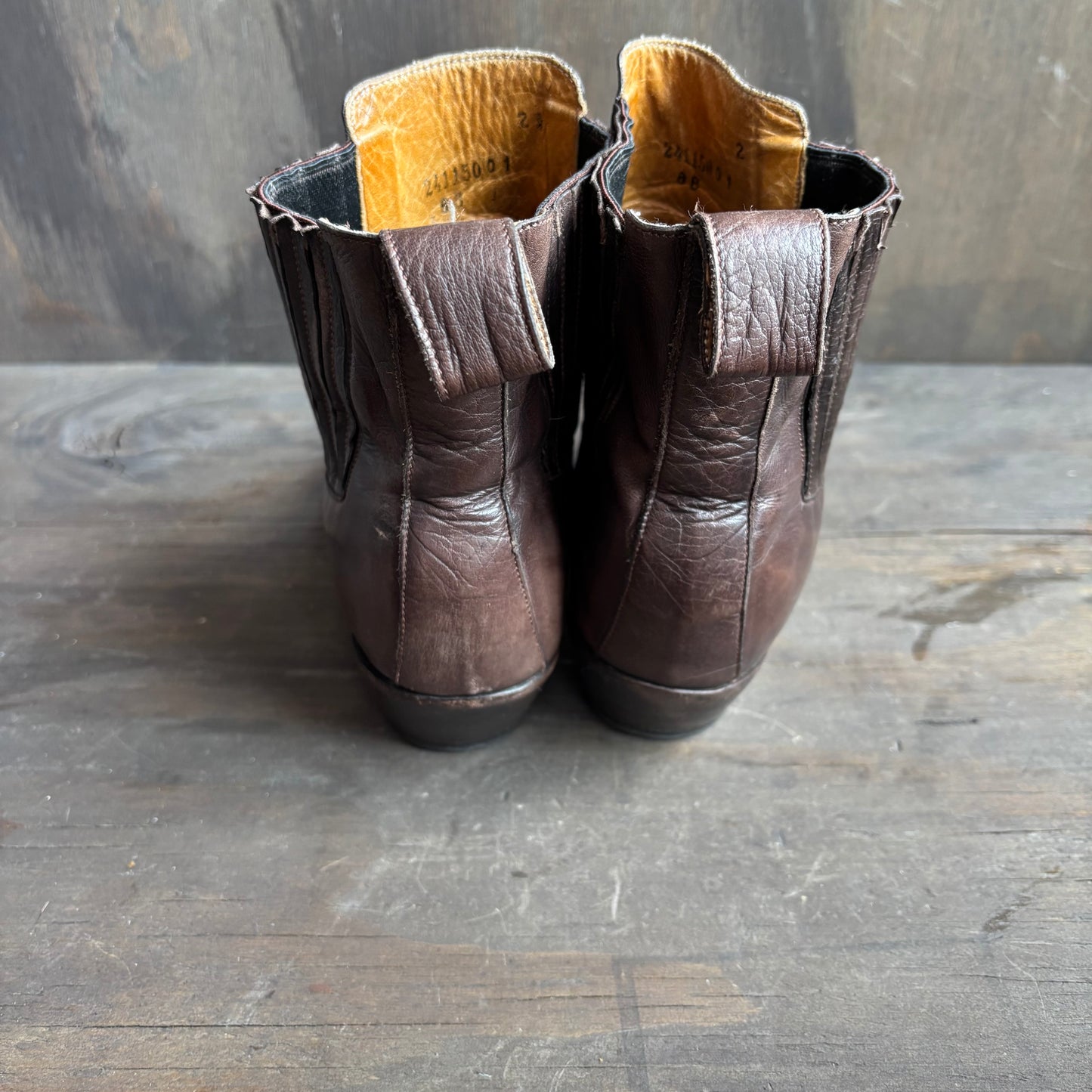 Liberty Caiman and Calfskin Ankle Boots