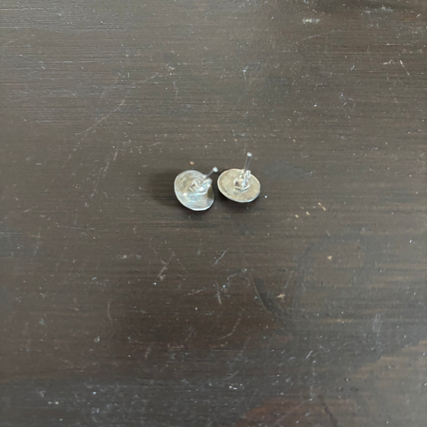 Sterling Silver Larimar Stud Earrings
