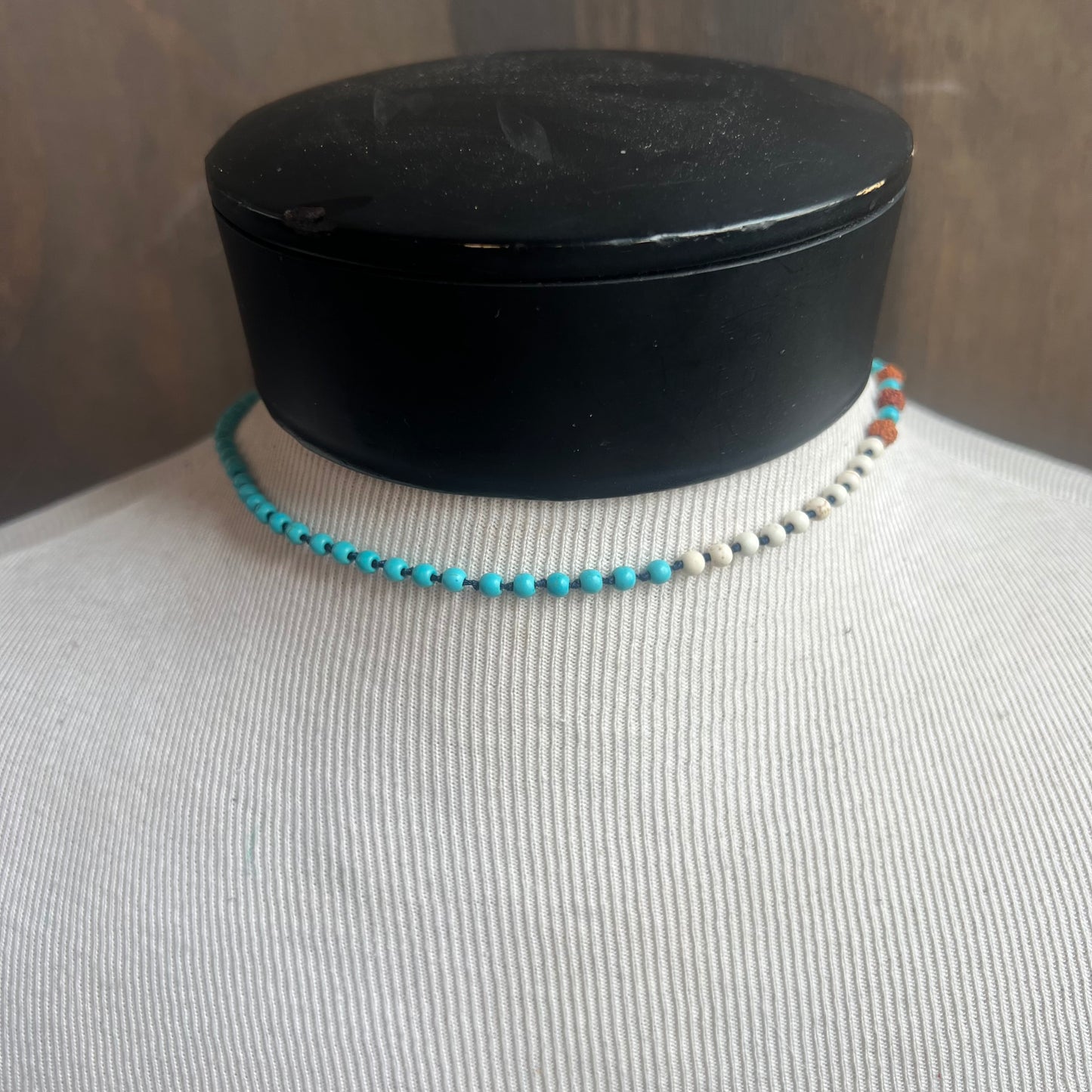 Beaded Tassel Necklace