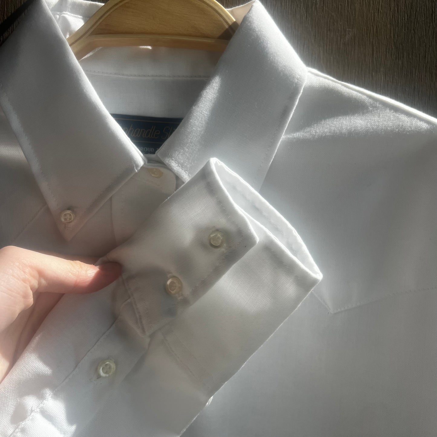 Panhandle Slim White Collared Shirt