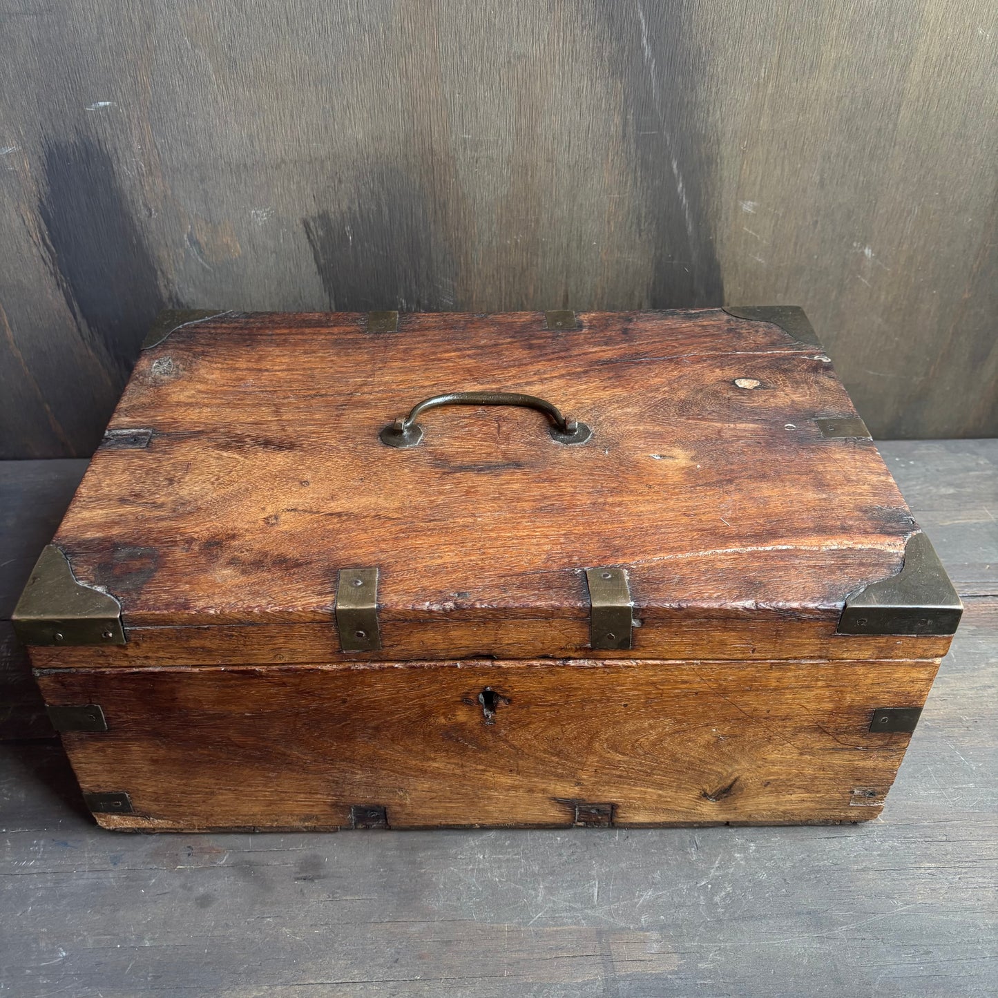 Vintage Wood Carrying Case