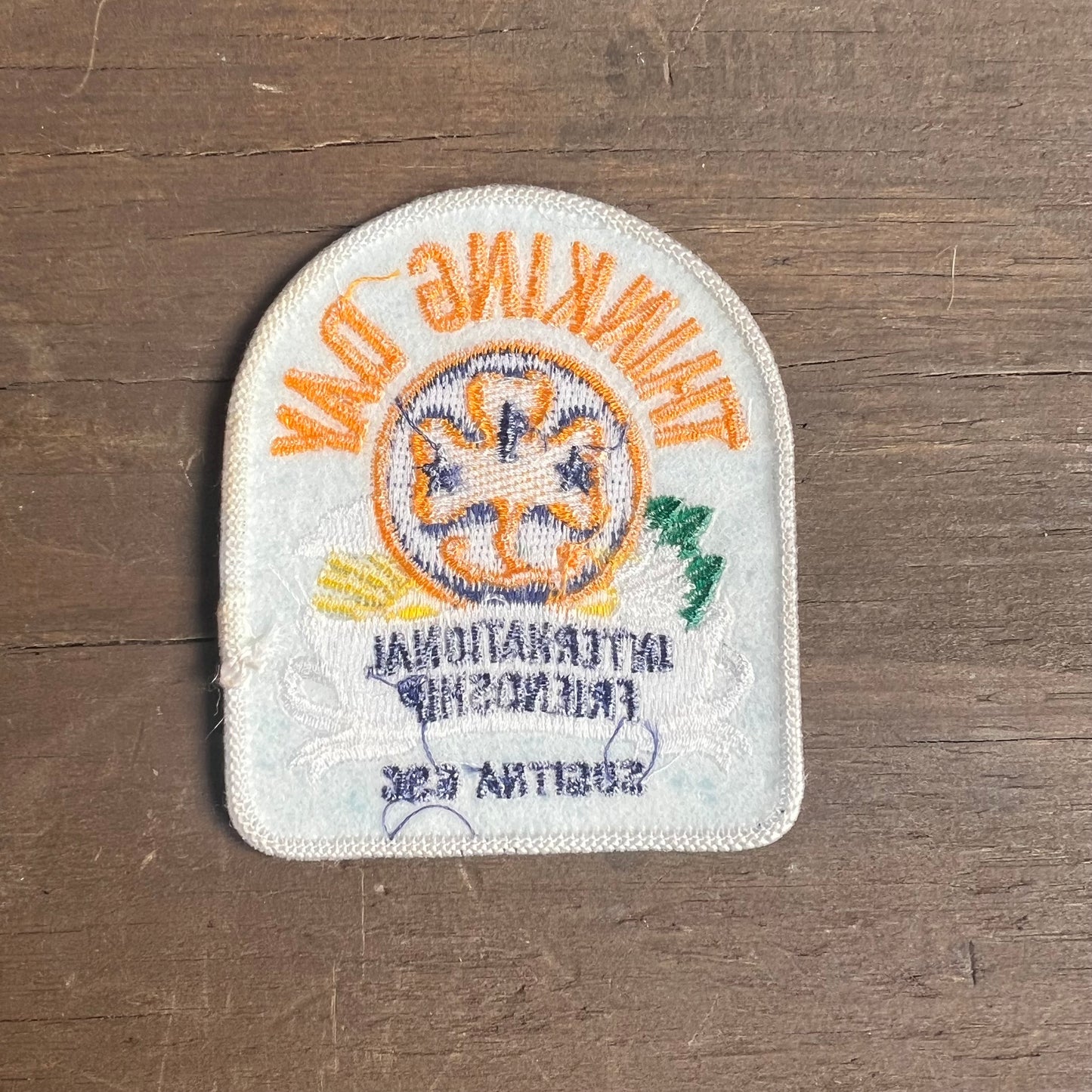 Thinking Day Vintage Patch